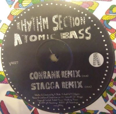 Лот: 10761133. Фото: 1. Rhythm Section – Atomic Bass. Аудиозаписи