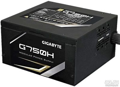 Лот: 13465521. Фото: 1. Блок питания Gigabyte GP-G750H... Корпуса, блоки питания