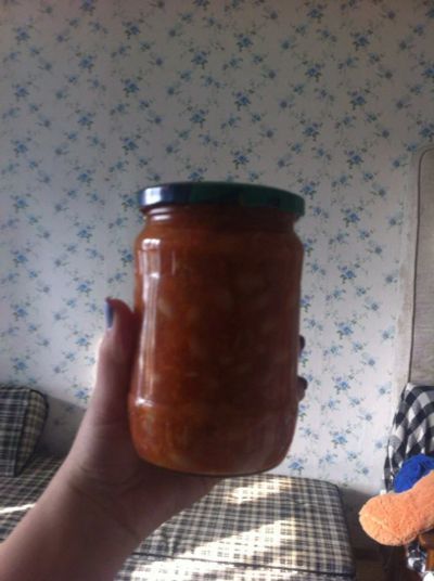 Лот: 8215516. Фото: 1. оболденно вкусны фасолевый салат... Домашние заготовки
