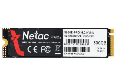 Лот: 24946394. Фото: 1. SSD-накопитель M.2 500Гб Netac... SSD-накопители