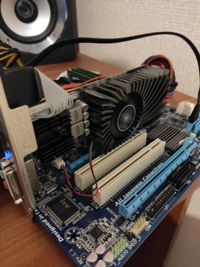 Лот: 15817061. Фото: 1. Видеокарта Asus GT640 1Gb. Видеокарты