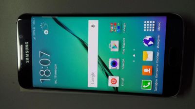 Лот: 5961398. Фото: 1. Samsung SM-G925F Galaxy S6 black... Смартфоны
