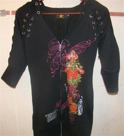 Лот: 1095424. Фото: 1. туника Christian Audigier. Пиджаки, жакеты, жилеты