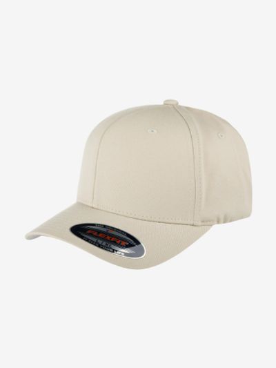 Лот: 22839099. Фото: 1. Бейсболка FLEXFIT 6277 (бежевый... Другое (спортивная одежда)