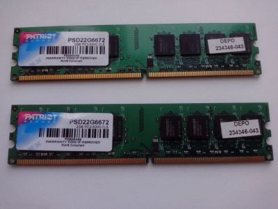 Лот: 3962806. Фото: 1. Оперативная память 4gb DDR2 Patriot... Оперативная память