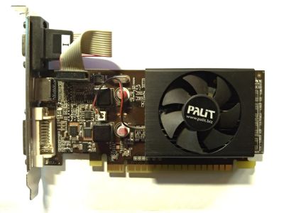 Лот: 18331693. Фото: 1. Palit GeForce 210. Видеокарты