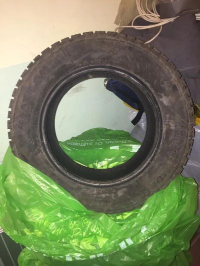 Лот: 6272105. Фото: 1. Продам зимнею резину Bridgestone... Шины
