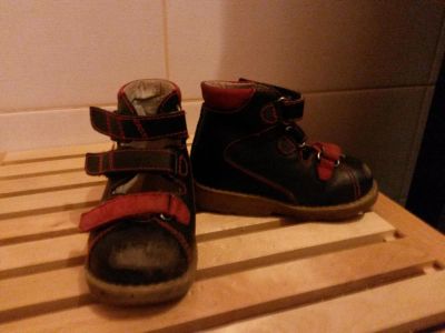 Лот: 7003184. Фото: 1. ботинки ортопедические р.22 по... Ботинки