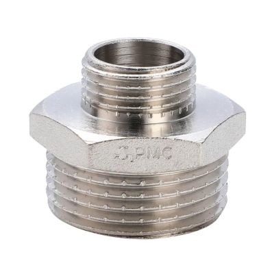 Лот: 24094855. Фото: 1. Бочонок 1"х1/2", ш-ш, латунь... Фитинги, подводка