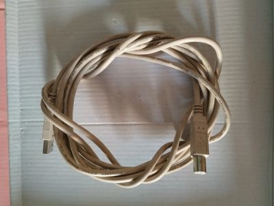 Лот: 21548049. Фото: 1. Кабель USB 2.0 A-B длиной 3 метра... Шлейфы, кабели, переходники