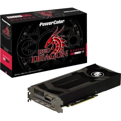 Лот: 10952237. Фото: 1. PowerColor Radeon RX 470 Red Dragon... Видеокарты