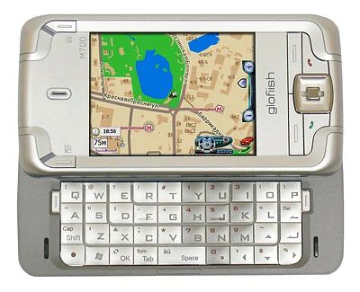 Лот: 3217439. Фото: 1. Еten Glofish M700 qwerty-клавиатура... Смартфоны