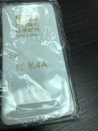 Лот: 12324780. Фото: 1. Чехол на Xiaomi Redmi 4A прозрачный... Чехлы, бамперы