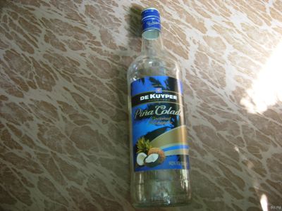 Лот: 16234091. Фото: 1. Бутылка из под Ликера Пуэрто-Рико... Бутылки, пробки, этикетки