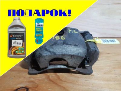 Лот: 18535043. Фото: 1. Суппорт Toyota Belta SCP92 2SZFE... Тормозная система