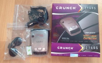Лот: 5523752. Фото: 1. Радар-детектор Crunch 2140s. Видеорегистраторы,  радар-детекторы, системы парковки