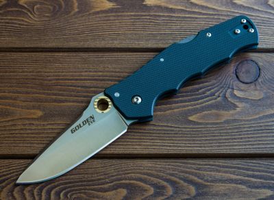 Лот: 9799962. Фото: 1. Cold Steel Golden Eye #62QFGS. Ножи, топоры