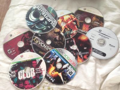 Лот: 5256239. Фото: 1. Диски на Xbox 360 одним лотом. Игры для консолей