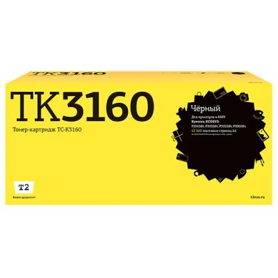 Лот: 24500407. Фото: 1. Тонер-картридж T2 TC-K3160/TK-3160. Картриджи, расходные материалы