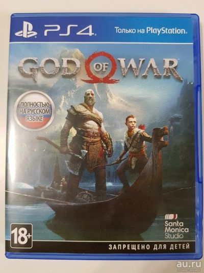 Лот: 12992585. Фото: 1. God of war 4 playstation 4 ps4... Игры для консолей