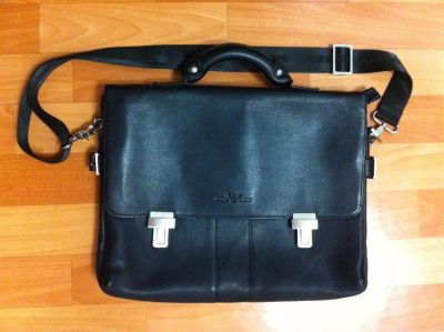 Лот: 3942252. Фото: 1. Портфель кожанный Giorgio Armani... Сумки