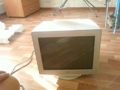 Лот: 1185471. Фото: 1. Монитор Nec -Mitsubishi MultiSync... ЭЛТ-мониторы
