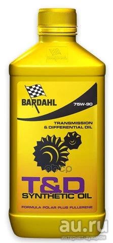 Лот: 14079735. Фото: 1. 75w90 gl4/5 t&d oil 1l (синт... Другое (автозапчасти)