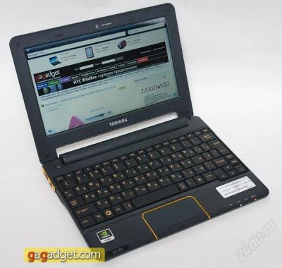Лот: 1516819. Фото: 1. Нетбук TOSHIBA AC 100 - 117 (новый... Ноутбуки