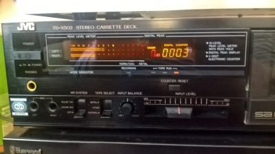 Лот: 12736091. Фото: 1. магнитофон JVC TD-X502. Кассетные деки, магнитофоны