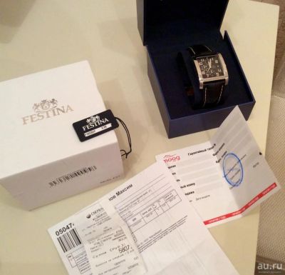 Лот: 7843490. Фото: 1. Часы наручные кварцевые Festina... Оригинальные наручные часы