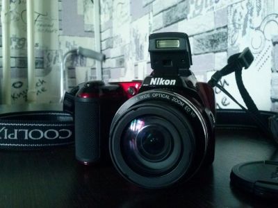 Лот: 4066169. Фото: 1. фотоаппарат nikon coolpix l820. Цифровые компактные
