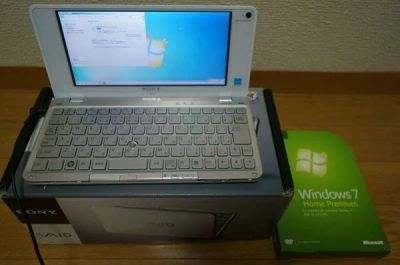 Лот: 3307006. Фото: 1. Ультрабук Sony VAIO VGN-P70H/W. Ноутбуки