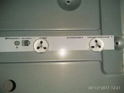 Лот: 10852519. Фото: 1. led string d1ge-400scb-r3(12,04... Запчасти для телевизоров, видеотехники, аудиотехники