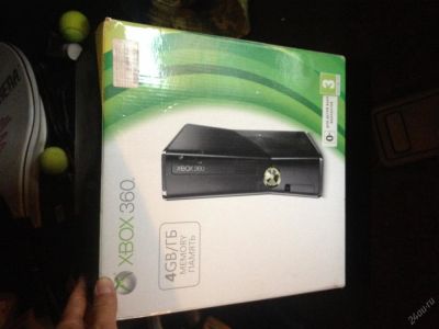 Лот: 5124369. Фото: 1. Xbox 360 + 5 игр. Игровые приставки, консоли