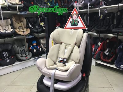 Лот: 13024270. Фото: 1. Happy Baby Unix Isofix (бежевое... Детские автокресла