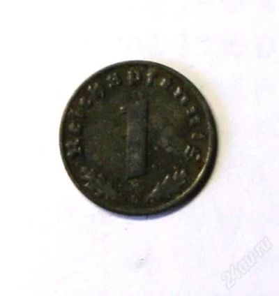 Лот: 2039090. Фото: 1. Германия. 1 Пфенниг 1942 г. D... Германия и Австрия