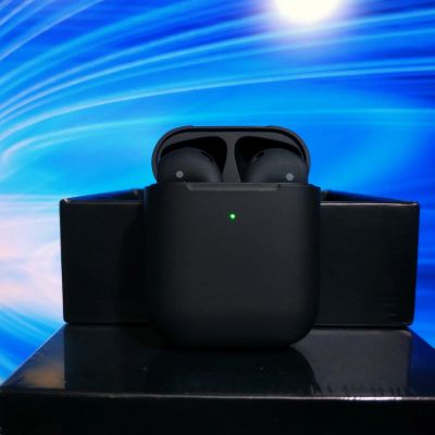 Лот: 14933745. Фото: 1. AirPods 2 black. Наушники, гарнитуры