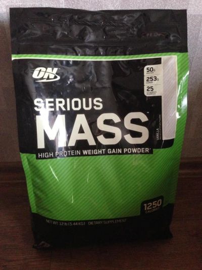 Лот: 4229502. Фото: 1. Optimum Nutrition Serious mass... Спортивное питание, витамины