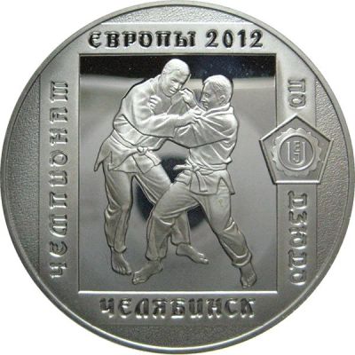 Лот: 15168788. Фото: 1. 3 рубля 2012 года Чемпионат Европы... Россия после 1991 года