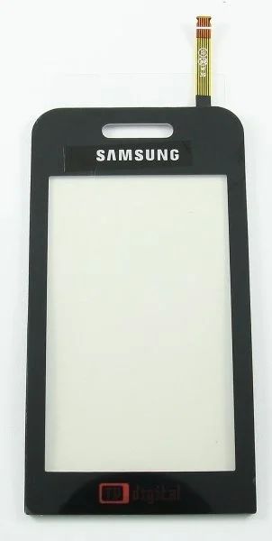 Лот: 12879382. Фото: 1. Тачскрин Samsung S5233TV Черный... Дисплеи, дисплейные модули, тачскрины