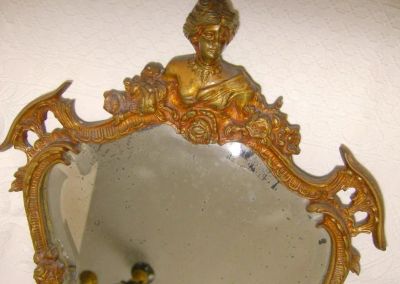 Лот: 10643639. Фото: 1. Красивейшее и старинное зеркало... Зеркала