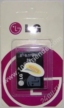 Лот: 1813031. Фото: 1. Аккумулятор оригинал LG KG270. Аккумуляторы