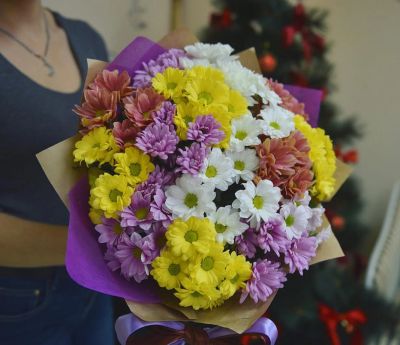 Лот: 7262362. Фото: 1. Сборный букет. Цветы на Щорса... Свежие цветы
