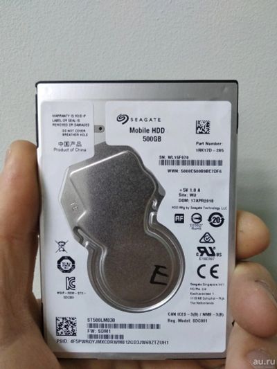 Лот: 15768098. Фото: 1. HDD Seagate ST500LM30. Жёсткие диски (HDD)