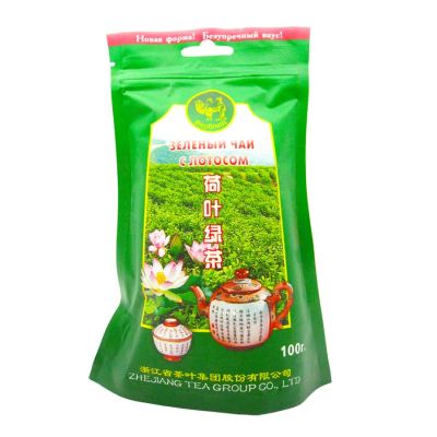 Лот: 22073489. Фото: 1. Зеленый чай с лотосом (green tea... Чай, кофе, какао