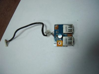 Лот: 7519051. Фото: 1. USB порты к ноутбуку Acer 5242... Шлейфы, кабели, переходники