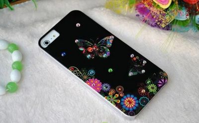 Лот: 3299231. Фото: 1. Чехол для iphone 5|5s бабочки... Чехлы, бамперы