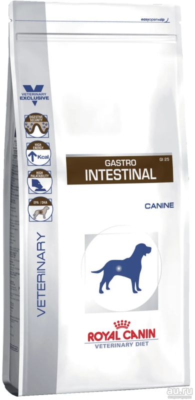 Лот: 12992215. Фото: 1. Корм Royal Canin gastro intestinal... Корма