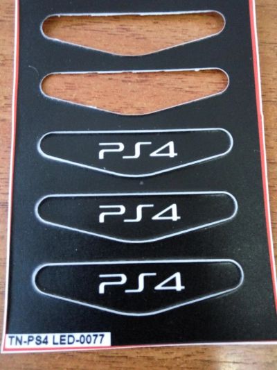 Лот: 6872639. Фото: 1. Виниловая наклейка на DualShock4... Аксессуары для игровых приставок, консолей, геймпады