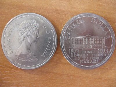 Лот: 3993676. Фото: 1. Канада 1 доллар 1973 года. Остров... Америка